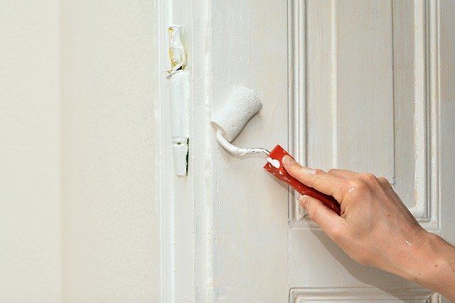 Pinturas de janelas, portas e armários